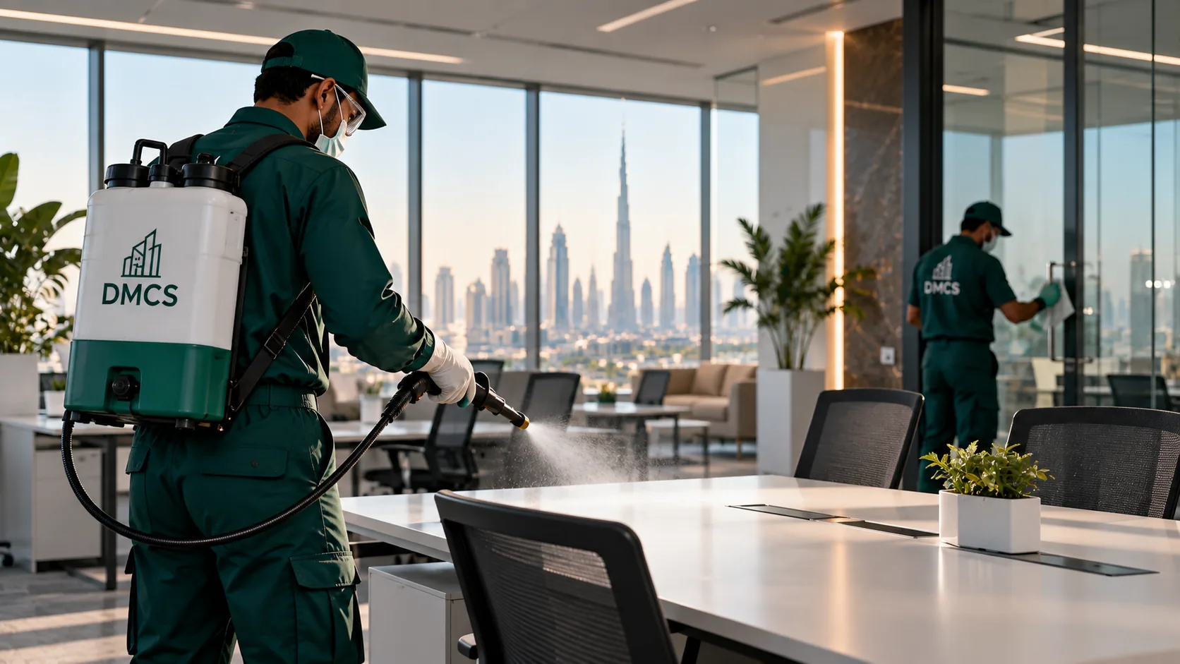 Disinfection and sanitisation service in Dubai